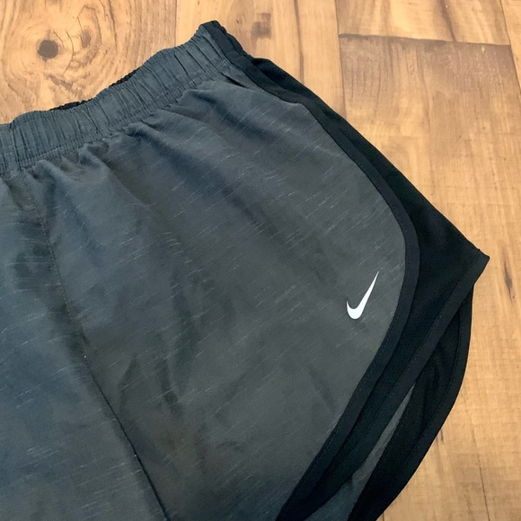 Grey Feathered Dri Fit Shorts - Picture 7 of 7